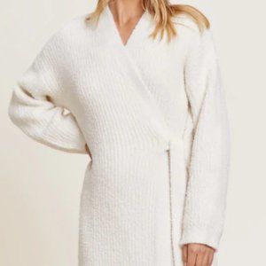 Barefoot Dreams Tie Robe - Size M - Cream